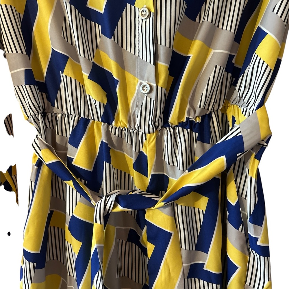 ChicMe Striped Multicolor Jumpsuit - Picture 2 of 7